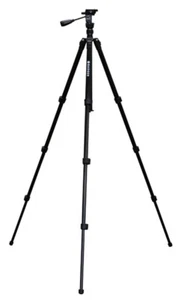 New Viking Badger Spotting Scope Tripod with Smooth Head & Case (UK Stock) BNIB - Picture 1 of 24