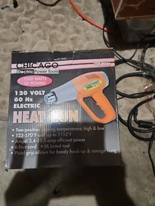 Pistolet chauffant double température Chicago Electric Power Tools 96289 1500 watts (NEUF) - Photo 1 sur 9