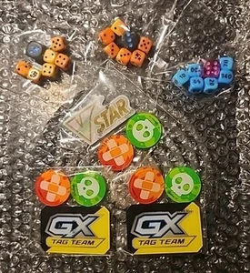 Pokemon TCG Accessories (Lot Of Dice, Coins and Damage Counters) See Photo - Picture 1 of 7