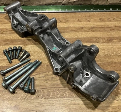 VW 12V VR6 Accessory Bracket AFP MK4 Golf Jetta AAA Corrado MK3 GTI 021260089F - Image 1 of 4