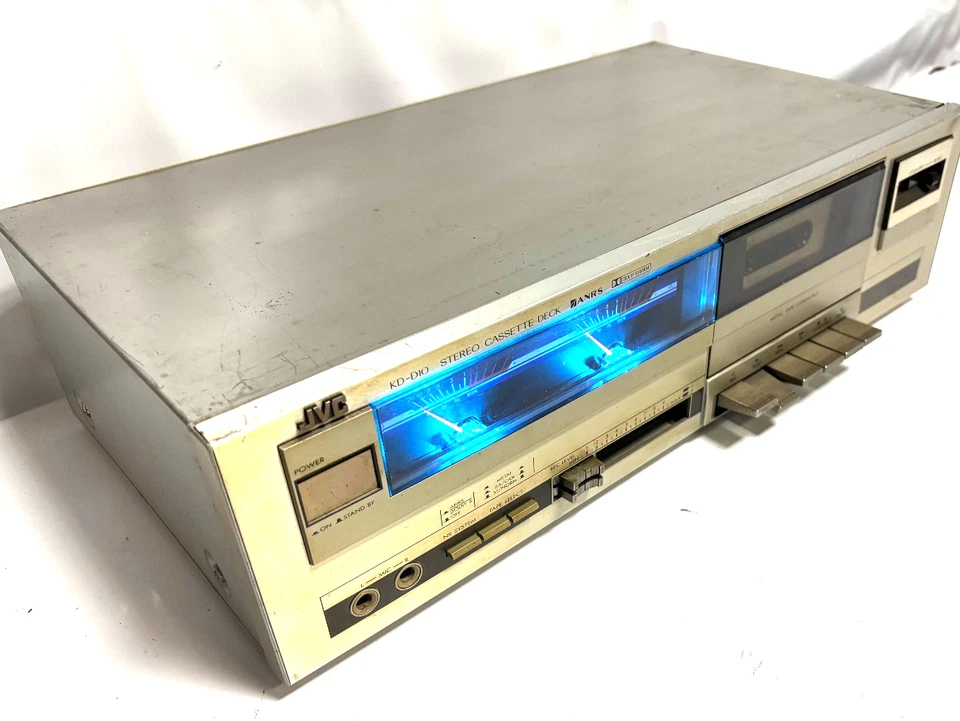 Aiwa Cassette Deck Tapedeck KD-D10E High End Cassette Deck revisionato - Immagine 1 di 4