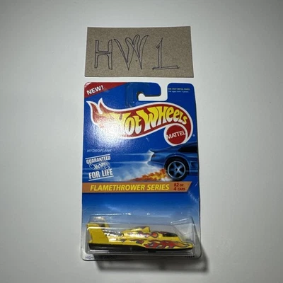 Hidroplano Mattel Hot Wheels 1996 Flamethrower Series #385 Foto 1 de 4