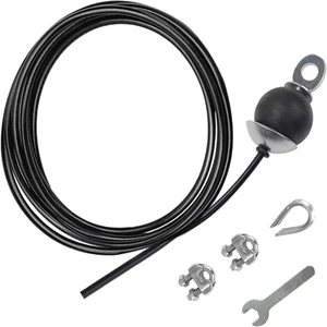 Fitness Pulley Cable, Adjustable Home Gym Cable Pulley System,Replacement Fitnes - Picture 1 of 7