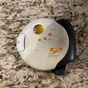 SONY S2 D-SJ301 Portable Sport CD Player - NO POWER FOR PARTS OR REPAIR - Picture 1 of 7