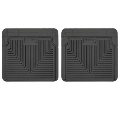 Husky Liners Black 2nd 3rd Seat Rubber Floor Mats for Select Jeep Ford Chevy GMC - Изображение 1 из 3