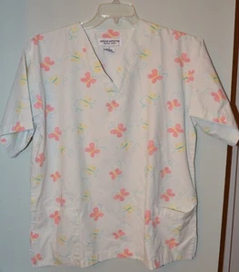 Awesome Natural Uniform Butterfly Top Size Medium - Picture 1 of 2