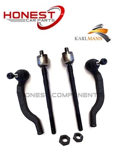 Fit VAUXHALL VIVARO RENAULT TRAFIC 01-11 FRONT INNER & OUTER TRACK TIE ROD ENDS  - Picture 1 of 6