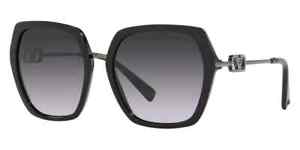 Valentino Gradient Black Oversized Ladies Sunglasses 0VA4081 50018G57