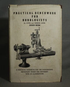 Vintage Book Practical Benchwork for Horologists handbook watch maker tools 1948 - Picture 1 of 9