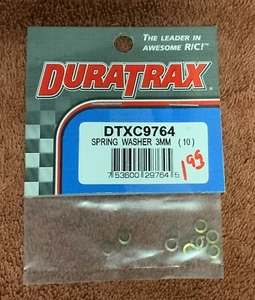 DURATRAX DTXC9764 SPRING WASHER 3MM 10 IN PACK LOCK RARE RC PART TRUCK CAR - Picture 1 of 1