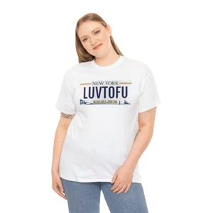 Camiseta de algodón pesado unisex LUVTOFU * Envío gratuito - Imagen 1 de 13