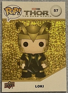 Marvel Funko Pop Loki Gold Glitter #57 Thor The Dark World - Picture 1 of 2