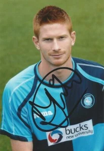WYCOMBE: MATT HARROLD SIGNED 6x4 PORTRAIT PHOTO+COA - Picture 1 of 1