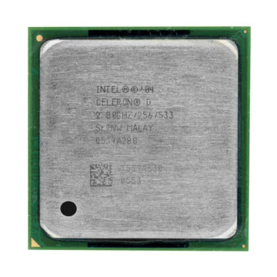 Processore CPU Intel Celeron D 335 2.8GHz SL7NW S.478 - Immagine 1 di 2