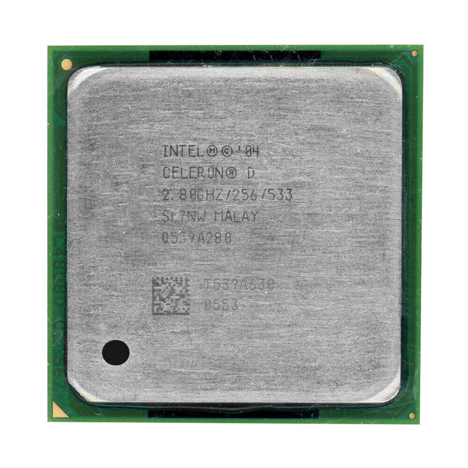Processore CPU Intel Celeron D 335 2.8GHz SL7NW S.478 - Immagine 1 di 2