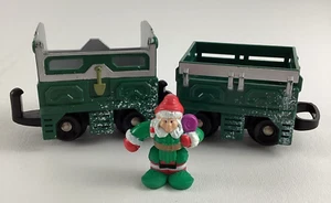 Fisher Price Geotrax Replacement Christmas Santa Mini Figure Alpine Snow Cars - Picture 1 of 7