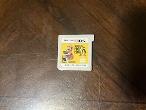 Super Mario Maker 3DS (Nintendo 3DS) Cartridge Only Cleaned & Tested