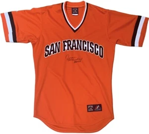 JUAN MARICHAL SIGNED JERSEY COOPERSTOWN COLLECTION SAN FRANCISCO GIANTS BECKETT - Picture 1 of 4