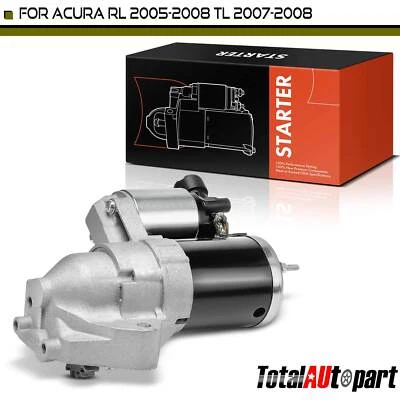 Motor de arranque para Acura RL 2005 2006-2008 TL 2007-2008 1.6 KW 12V CCW 19 dentes - Imagem 1 de 4