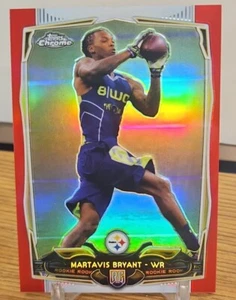2014 Topps Chrome Martavis Bryant Red Refractor Rookie SSP /25. No.133 - Picture 1 of 12