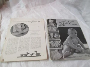 1940's Royal Society Baby Clothes Crochet Instruction Books #2 - Picture 1 of 2