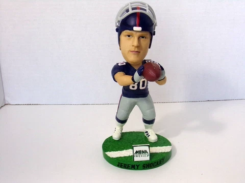 Bobble Dobles Bobblehead Figure 8" NY Giants Jeremy Shockey #80 New in a box Cover