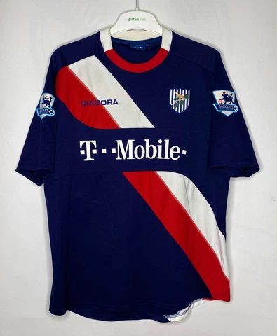WEST BROMWICH ALBION 2004 AWAY FOOTBALL SHIRT SOCCER JERSEY DIADORA SIZE L Cover