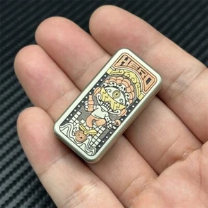 Creativo Cuproníquel EDC Deslizante Inquieto Mecánico Empuje Inquieto Juguete Alivio del Estrés - Imagen 1 de 8