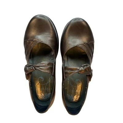 Zapatos cómodos sin cordones Dansko de cuero bronce para mujer talla 37 Mary Jane 6,5-7 Foto 1 de 4