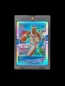 Shai Gilgeous-alexander 2020-21 NBA Donruss Optic Silver Prizm Holo #143 OKC SP - Picture 1 of 2