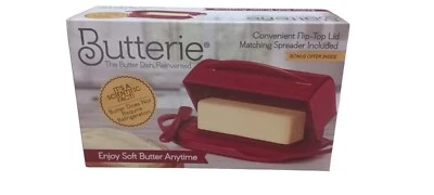 Butterie The Butter Dish Reinvented with Spreader. 🆕 - Image 1 of 4