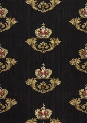 Papel de parede GLOOCKLER IMPERIAL COROA BARROCA 54854 por MARBURG, 1 ROLO DUPLO, 11 jardas - Imagem 1 de 4