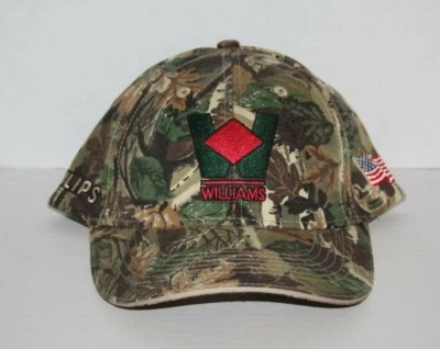 SOMBRERO CAMUFLAJE CAMUFLAJE ELÉCTRICO WILLIAMS PHILIPS DE COLECCIÓN CON MAXHAT de EE. UU.   Foto 1 de 4