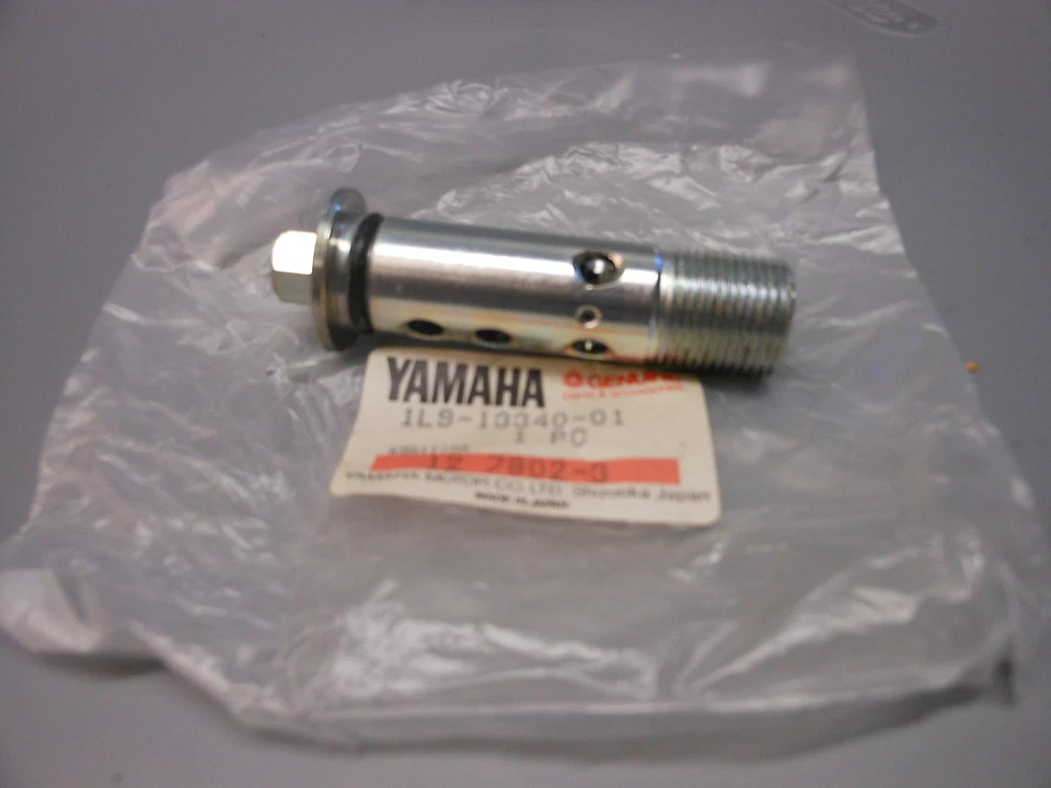Conjunto de válvula de derivación 1L9-13340-01 NOS Yamaha FJ600 FZ600 FZR600 FZR400 XJ700 Foto 1 de 1