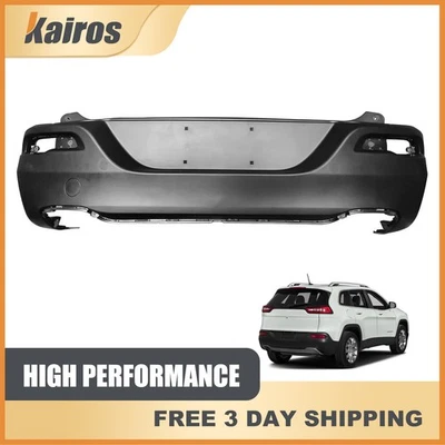 Capa de para-choque traseira inferior compatível com Jeep Cherokee CH1100987 68203261AD 2014-2018 - Imagem 1 de 4