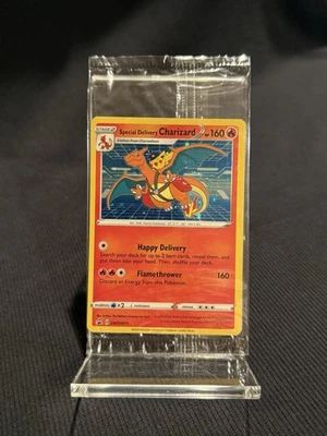 Special Delivery Charizard SWSH075 Holo Promo Card Sword&Shield Sealed - Image 1 of 4