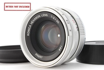 [Top ESTADO PERFEITO] Konica hexanon 35mm f/2 L39 Limited Leica L parafuso de montagem do Japão - Imagem 1 de 4