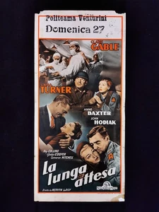 LANGES WARTEN Poster Plakat Clark Gable Lana Turner Anne Baxter Homecoming 62 - Bild 1 von 2