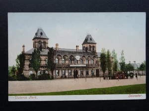 Postal Leicester ORIGINAL VICTORIA PARK PAVILION c1905 - Imagen 1 de 3