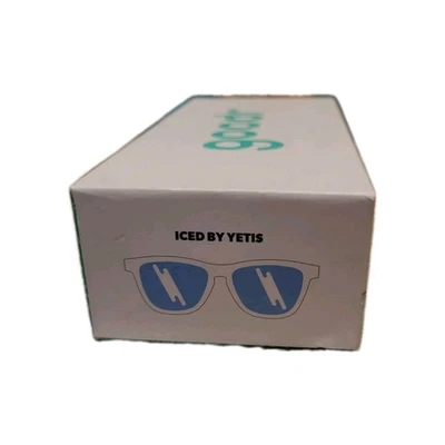 Goodr Sunglasses Polarized Women G00585-OG-01/ Iced By Yetis - Image 1 of 4