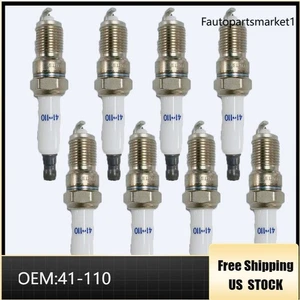 8Pcs 41-110 IRIDIUM Spark Plugs For LS1 LS2 LS3 LS6 L99 12621258 5.3L 6.0L 6.2L - Picture 1 of 9