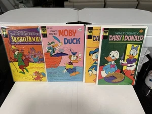 Disney Mixed Lot Comic Books 1970s - Lot Of 4 - Picture 1 of 3