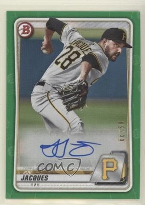 2020 Bowman Prospects Auto Green /99 Joe Jacques #PA-JJ Auto - Image 1 of 2