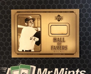 2001 Upper Deck Hall of Famers #B-WM - Willie Mays - Game Used Bats Bat - Giants - Bild 1 von 8