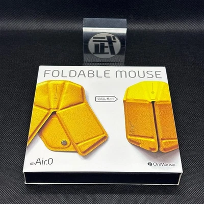 myAir.0 OriMouse Foldable Wireless Mouse Portable Bluetooth Smooth/Yellow Used - Image 1 of 4