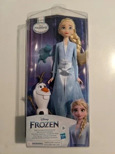 Frozen Elsa Doll 11" - New in Package With Olaf And Bruni At Her Side - Picture 1 of 4