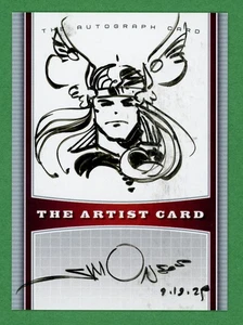 Walt Simonson Comic Schriftsteller Künstler "Thor" signiert Künstlerkarte E28729 - Bild 1 von 2