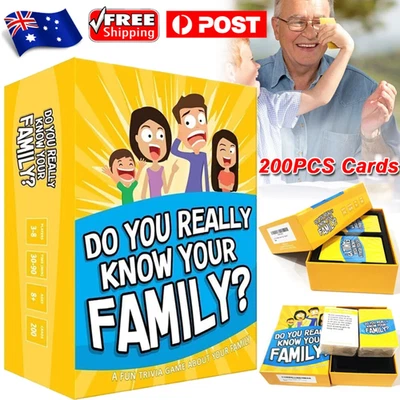 Do You Really Know Your Family?A Fun Family Game Conversation Starters ChallenBC - image 1 of 4