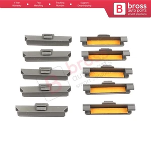 10X Windshield Moulding Clip with Gray Claws for BMW : 51311938494,51318177850 - Picture 1 of 9