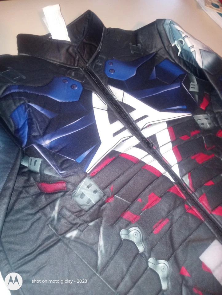 Batman Cosplay Arkham Knight S Chaqueta Acolchada Disfraz de Rubí Talla Med Adulto  Foto 1 de 4